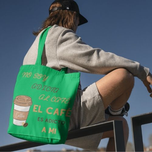 BOLSA ADICTA CAFÉ KAIBA Tote Bag Adicta Café Kaiba