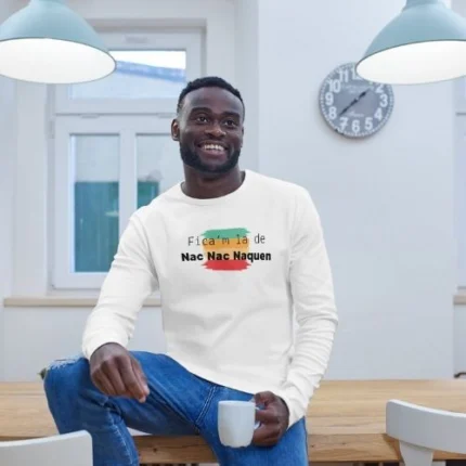 CAMISETA FICAM NAQUEN MANGA LARGA