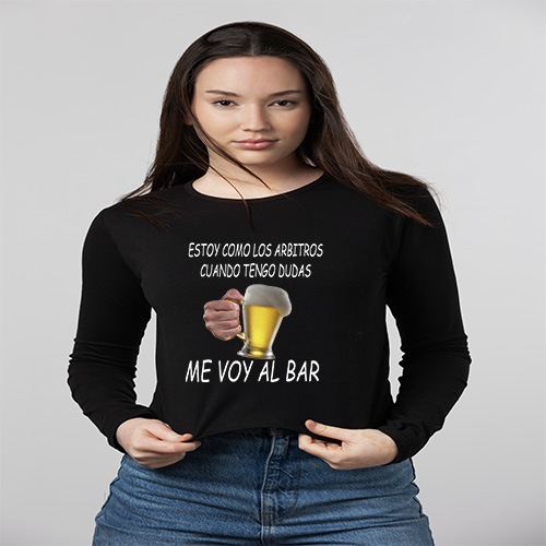 Sudadera Arbitro Va al Bar