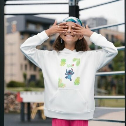 sudadera stitch aloha con capucha