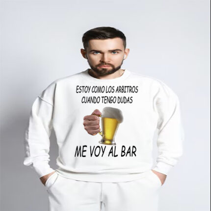 Sudadera Arbitro Va al Bar