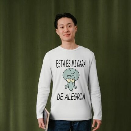 Camiseta Manga Larga Calamardo Alegría