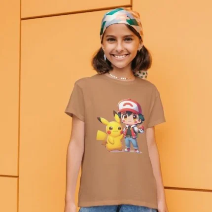 CAMISETA ASH PIKACHU pokemon