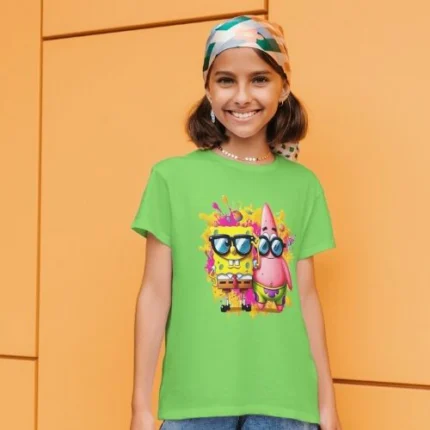 CAMISETA BOB ESPONJA Y PATRICIO