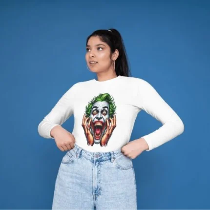 CAMISETA JOKER MANGA LARGA