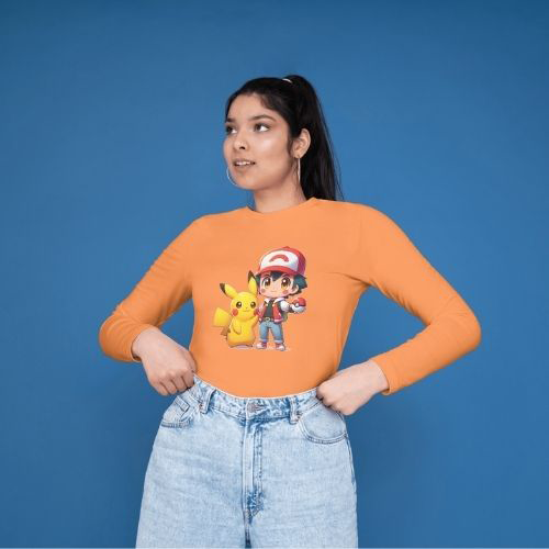 CAMISETA POKEMON MANGA LARGA CAMISETA POKEMON MANGA LARGA