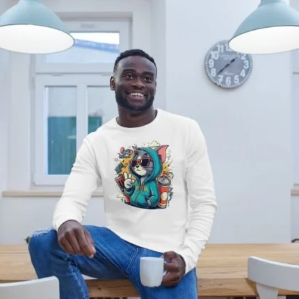 CAMISETA TOM Y JERRY MANGA LARGA