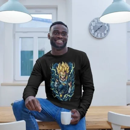 CAMISETA VEGETA MANGA LARGA