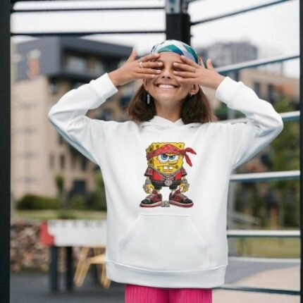 SUDADERA BOB ESPONJA MALOTE CON CAPUCHA