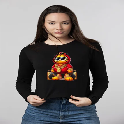 CAMISETA GARFIELD MANGA LARGA