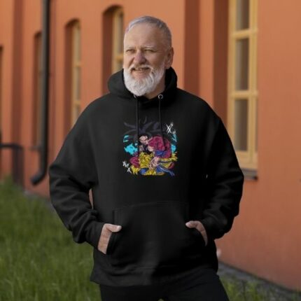 SUDADERA GOKU SAIYAN 4 CON CAPUCHA