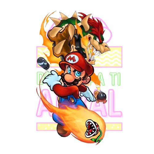 mario y bowser mario y bowser