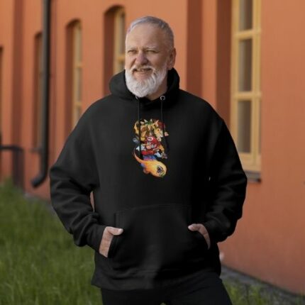 SUDADERA MARIO Y BOWSER CON CAPUCHA