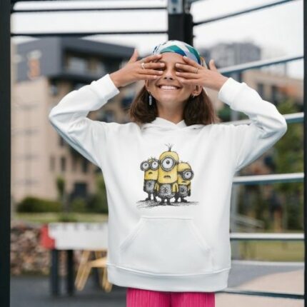 SUDADERA MINIONS CON CAPUCHA