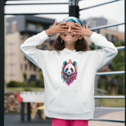 SUDADERA OSO PANDA CON CAPUCHA