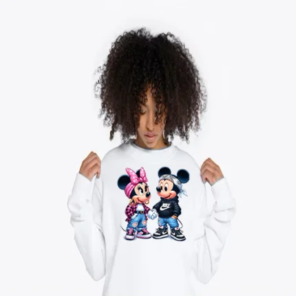 SUDADERA MICKEY Y MINNIE