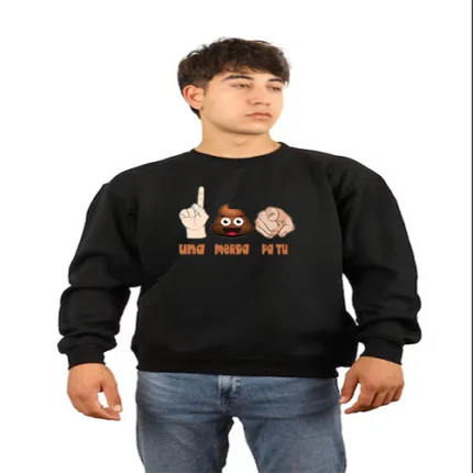 SUDADERA UNA MERDA PA TU