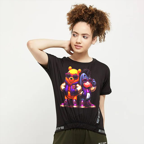 winnie the pooh negra