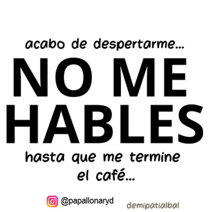 Taza No Me Hables