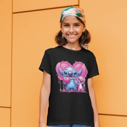 Camiseta Stitch Enamorao