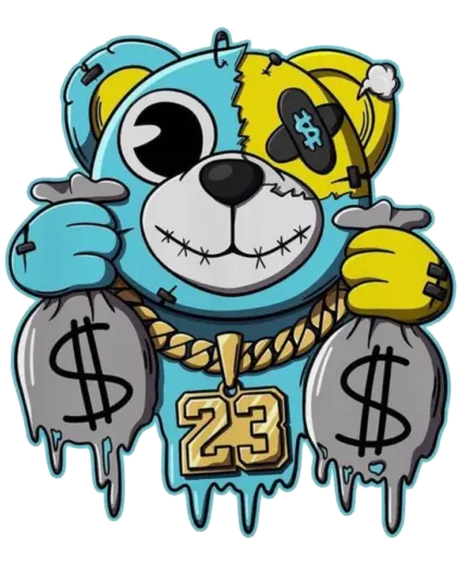 Camiseta Oso Gánster