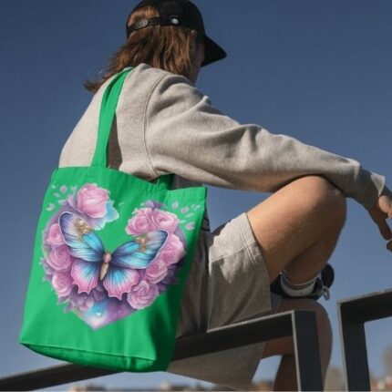 Tote Bag Corazón de Mariposa