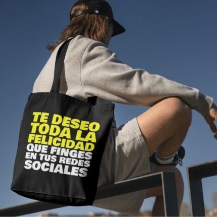 Tote Bag La Felicidad en Redes