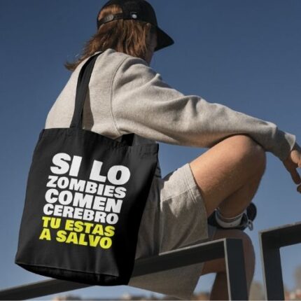 Tote Bag Anti Zombie