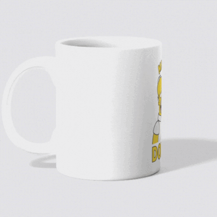 taza homer donut