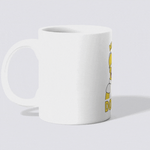 taza homer donut taza homer donut