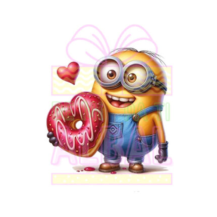 camiseta minion donut