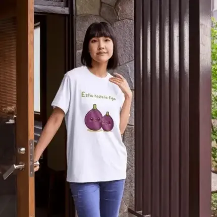 camiseta hasta la figa