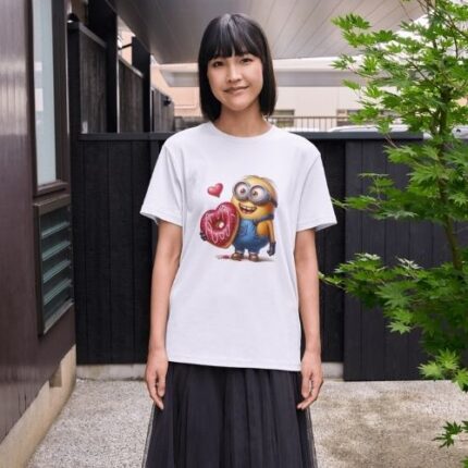 camiseta minion donut