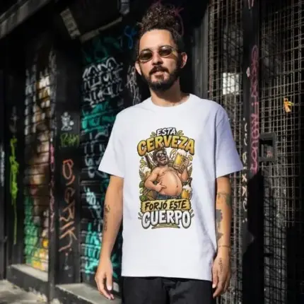 camiseta cerveza forjo cuerpo
