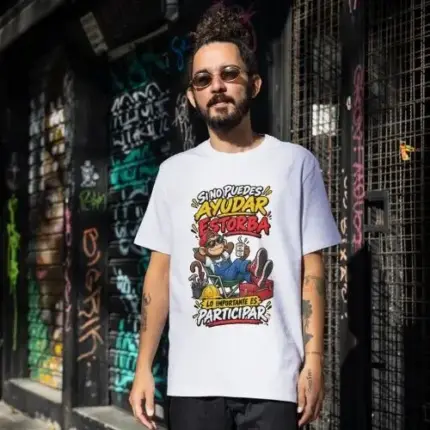 camiseta estorba
