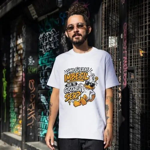 camiseta si no fueras imbecil camiseta si no fueras imbecil
